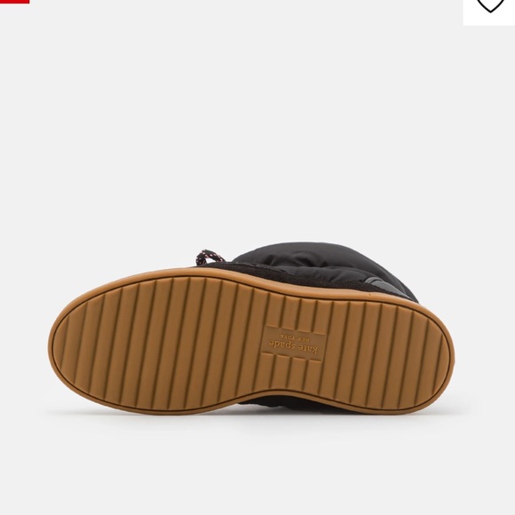 NIB kate spade cocoon nylon black booties - Picture 6 of 14